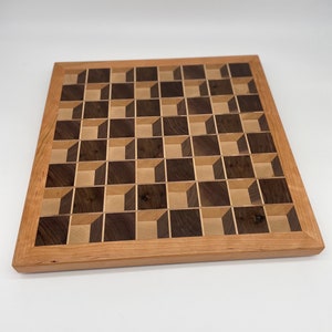 Chessboard - 3d windowpane
