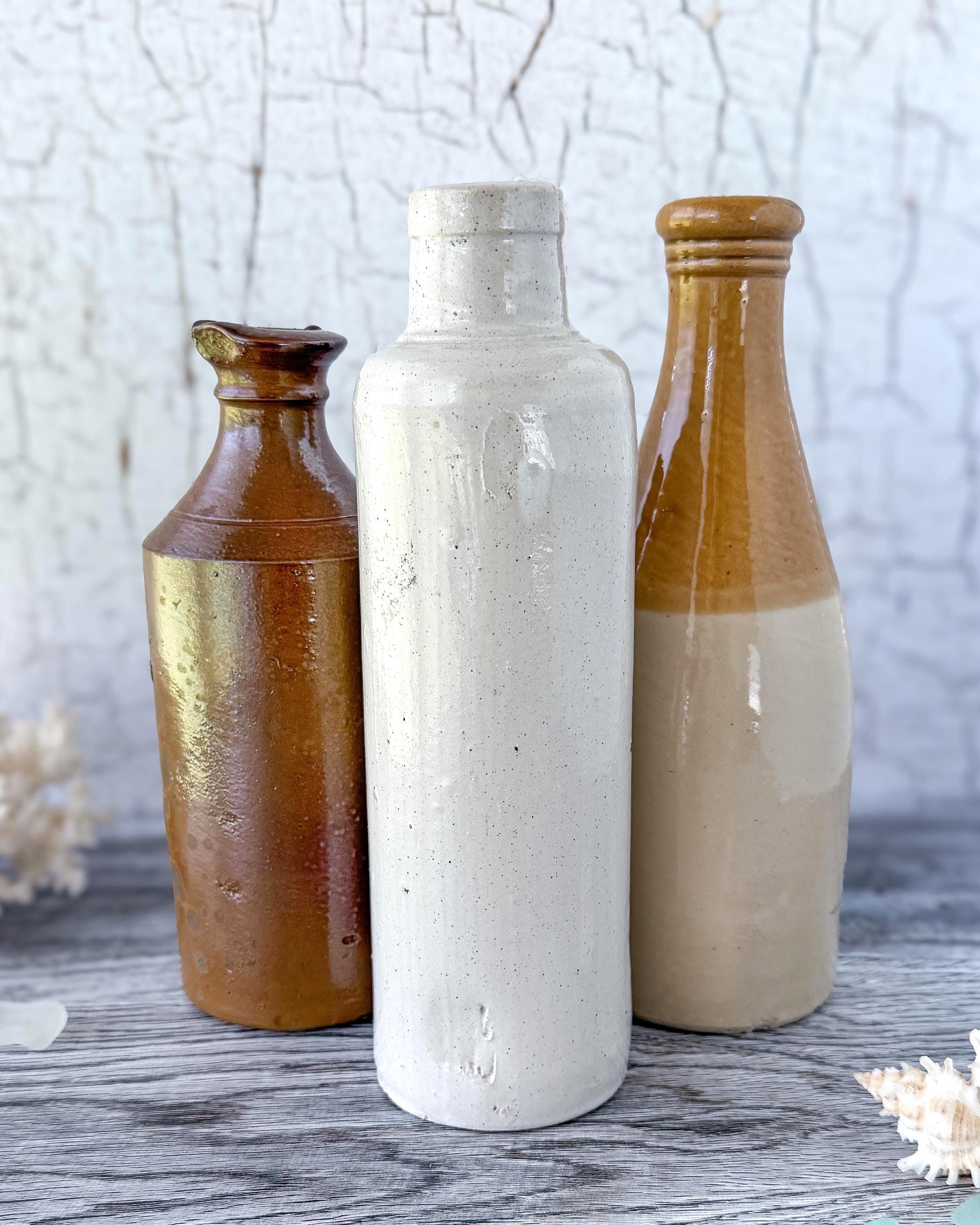 Victorian Stoneware Bottle - Etsy