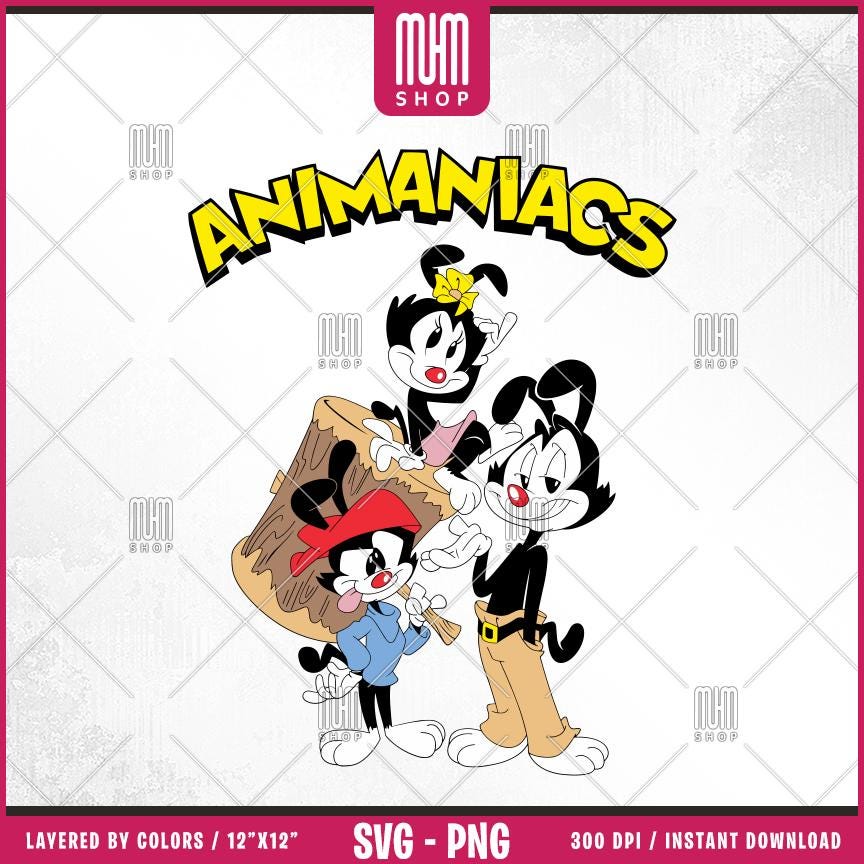 Animaniacs Cricut Print