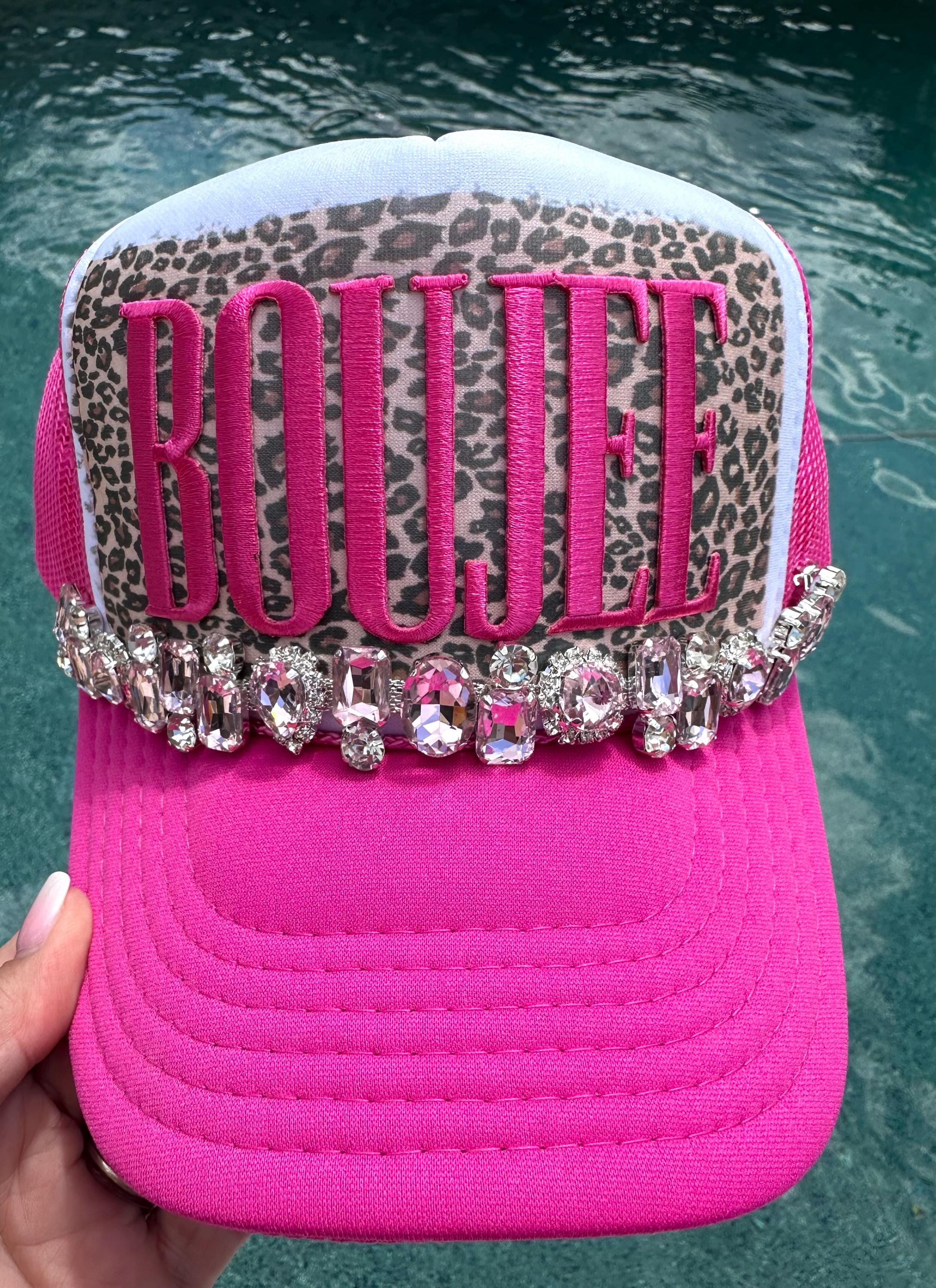 All Bougie Rhinestone Boutique Trucker Hat Glam Cowgirl Snapback Fun Trucker Hat for Women - Boujee Hat Gift - Etsy main image 2