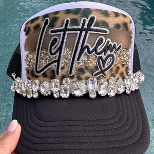 Let Them Leopard Trucker Hat