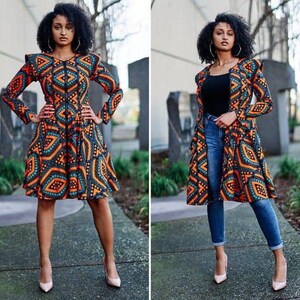 Ankara Blazer - Etsy
