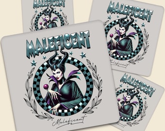Maleficent DTF Transfer, Dark Fairy Villain Iron On, Gothic Evil Queen Shirt Design Ready To Press, Halloween Witch Print, Dark Queen Design