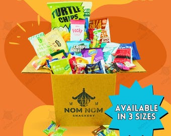 Asian Variety Snack Box • 15, 20 or 40 Pieces • Cultural Exploration Gift • Gift for Foodies • Celebrate Diversity