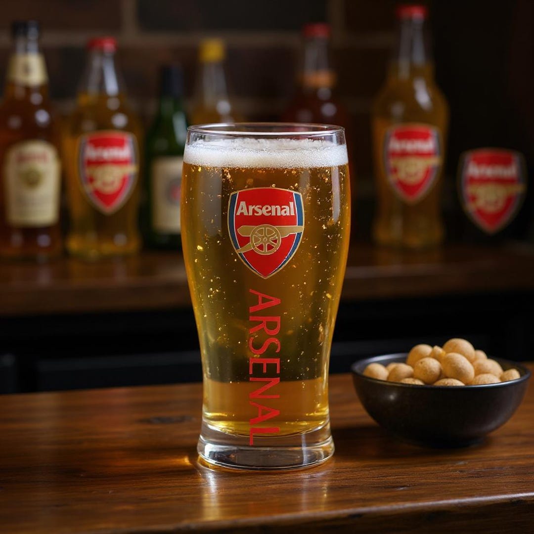 Pewter Tankard I LUV LTD 1 Pint - Arsenal English FA Cup Winner