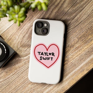 Swift Themed Tough Phone Case, Swiftie Phone Cover, Cute Hard Shell for iPhone, Unique Phone Accessory