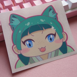 The Apothecary Diaries MaoMao Cat Girl Anime Laptop Auto Aufkleber Sticker