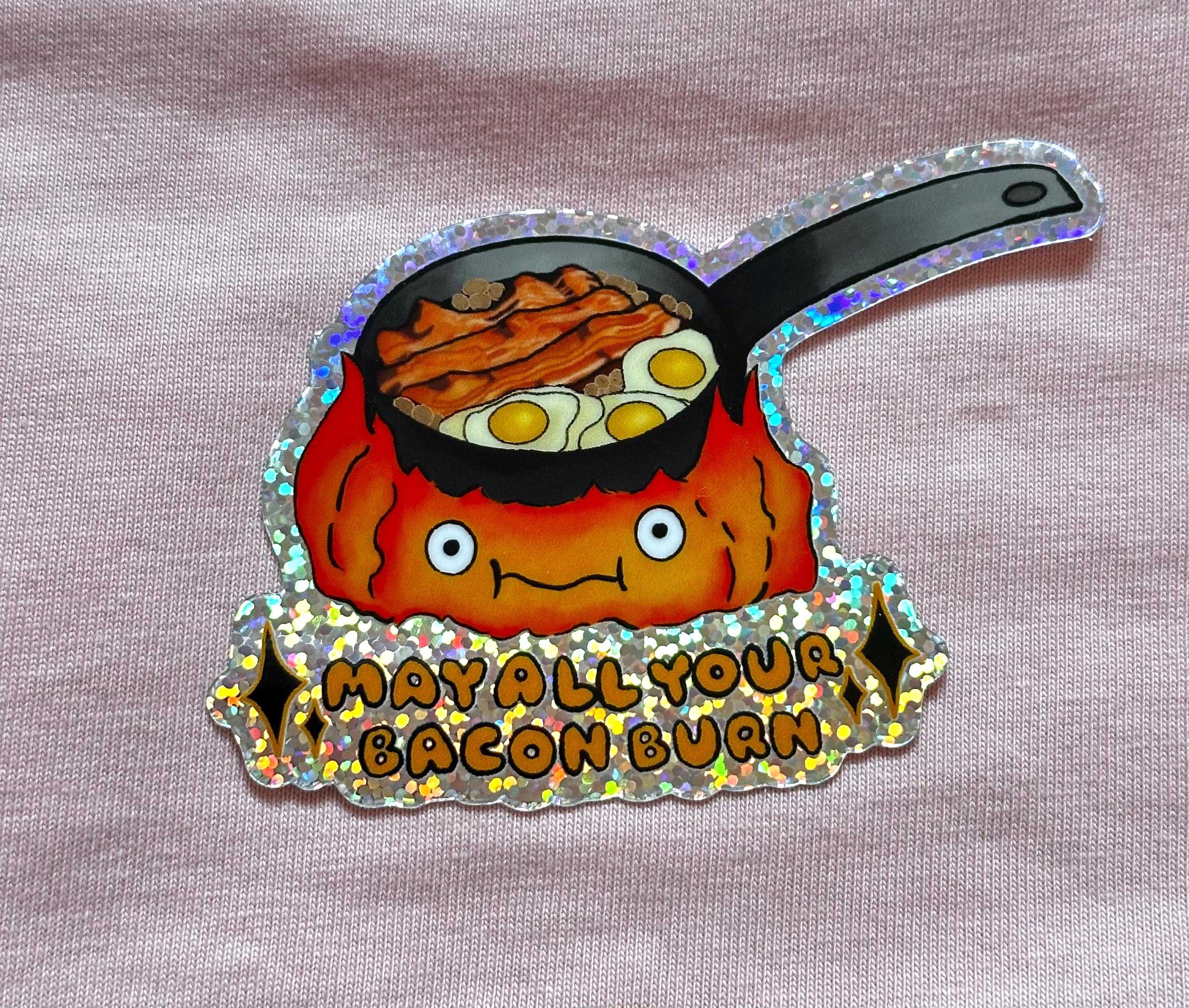 Calcifer Vinyl Sticker - Etsy