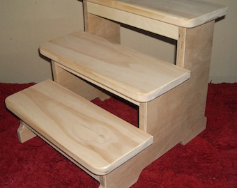 13" H,  3 Step Stool-