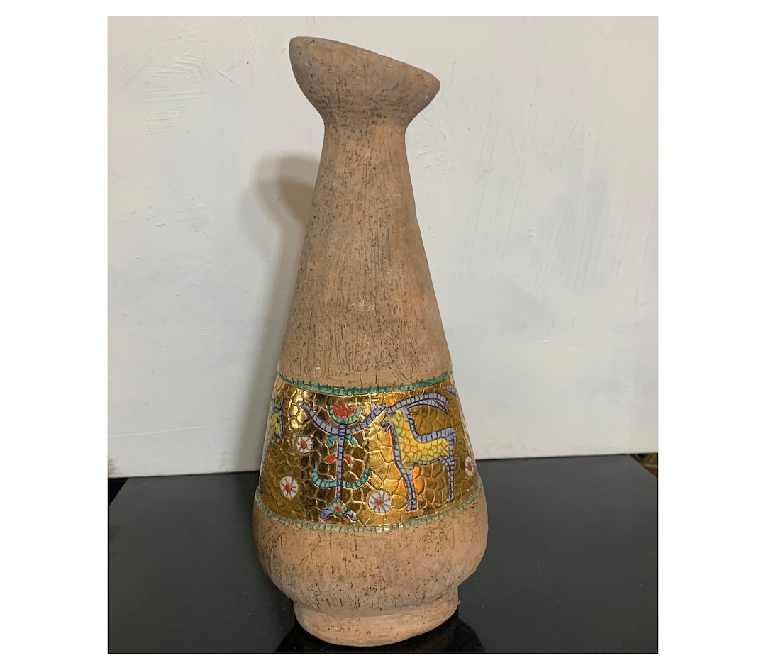Ars Artigiana Deruta Italy Ceramic Pottery Vase - Etsy