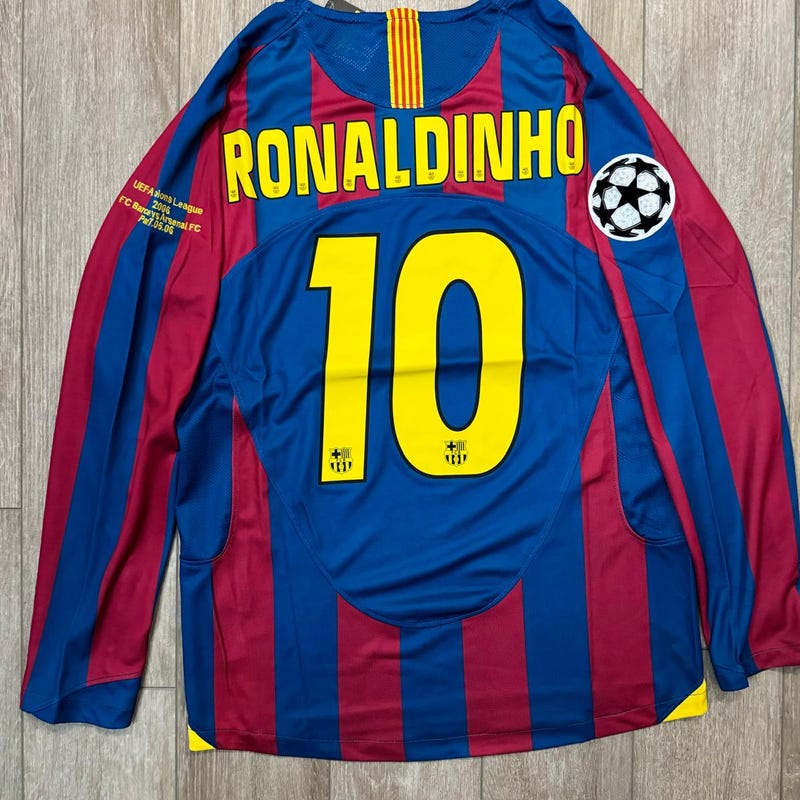 Buy Ronaldinho Barcelona Jersey Online In India - Etsy India