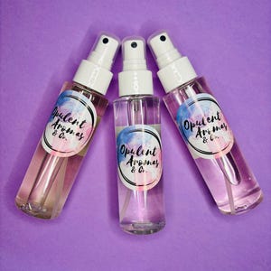 100ml strong scented long lasting room sprays | Home Fragrance Products | Opulent Aromas & Co | Clean Fresh Perfume Sweet Dupe Scents