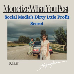 Monetize What You Post | Make Money Online| Side Hustle Guide| Social Media Tips| Image Marketing|