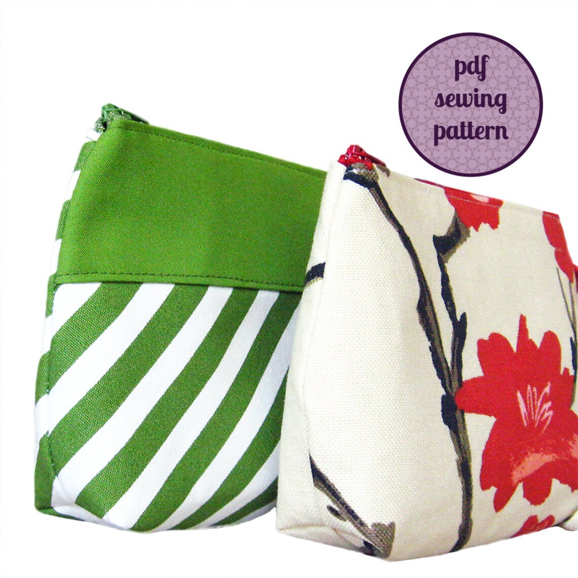 Sewing Pattern Wallet Wristlet PDF for Immediate Download Etsy