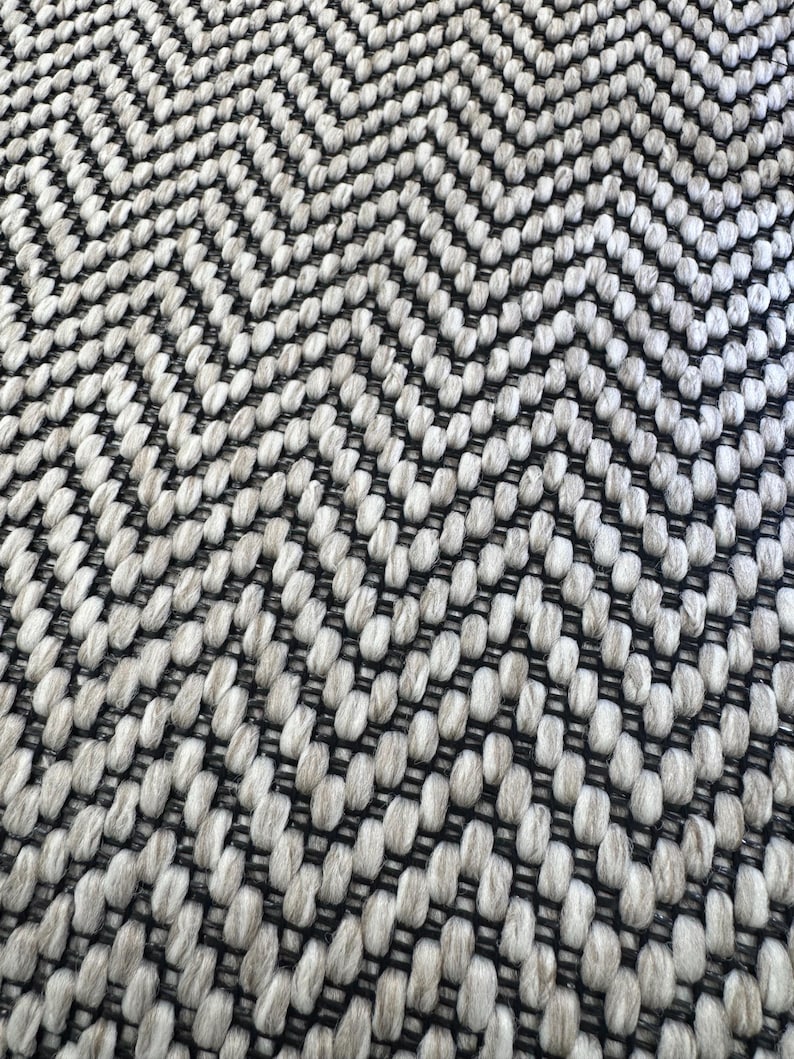 Ivory Woven Berber Black Taped Edge Stair Runner - Etsy