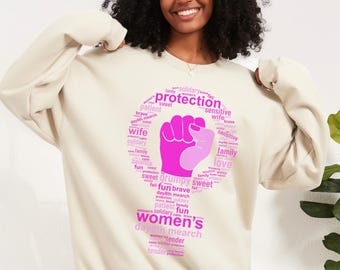 Accelerate Action International Women's Day Sweatshirt, Women's Day 2025 Hoodie, IWD 2025 Shirt, 8 March Shirt, Flowers Womens Day Shirt
