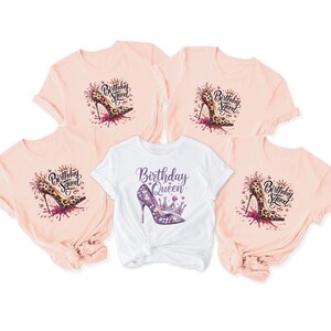 Custom Birthday Shirt, Birthday Shirts, Birthday Queen Shirt, Birthday Squad Shirt, Gift For Birthday Shirt, Personalized Birthday Shirt
