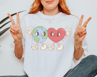Comfort Colors® Earth Day Shirt, Save The Earth, Environmental Shirt, Nature Lover Shirt, Recycle Shirt, Save The Planet, Eco Friendly Shirt