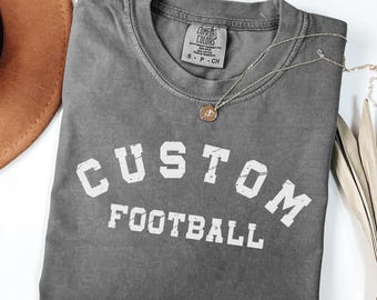 Comfort Colors Custom Sports Team Shirt: Personalized Game Day Tee