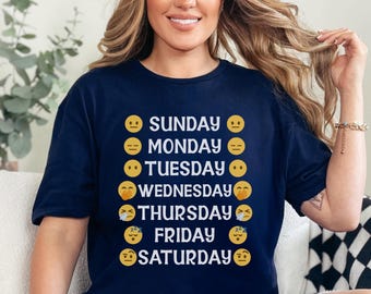 Custom Emoji Shirt, Emoji Shirt, Emoji Day Shirt, Emoji Party Shirt, Emoji Icon Tee, Besties Party Tee, Funny Emoji Shirt, Emoji Team Shirt