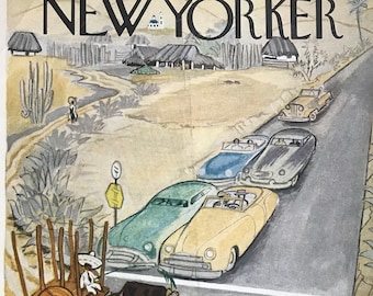 January 27, 1951 - The NEW YORKER Magazine original cover - Please read description