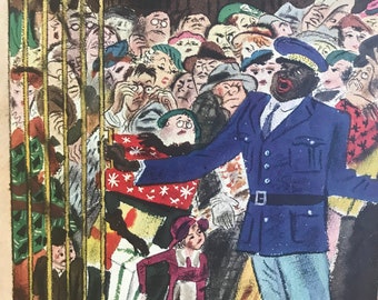 Muy Raro - 12 de diciembre de 1936 - Portada de la revista NEW YORKER - elevador lleno