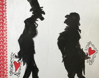 Portada de la revista NEW YORKER - 15 de febrero de 1988 - Día de San Valentín