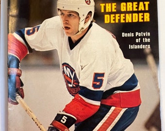 Sports Illustrated Magazine complete issue - April 16, 1979 - The Great Defender - New York Islanders Denis Potvin - hockey