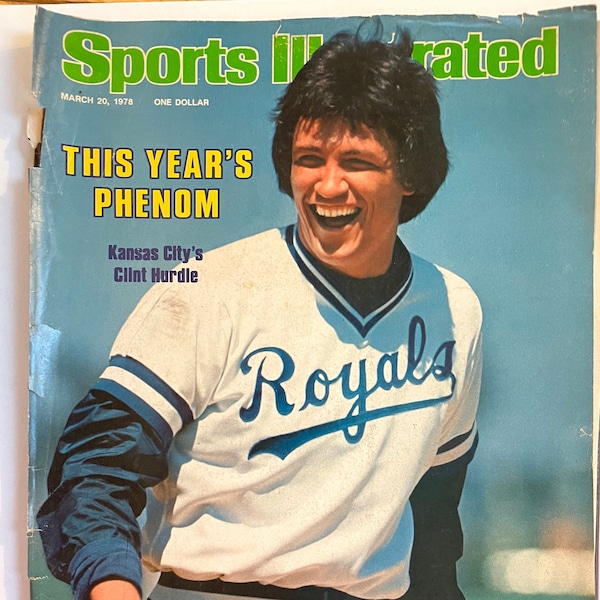 Sports Illustrated Magazine complete issue - March 20, 1978 - Kansas City Royals Clint Hurdle - Royals baseball