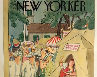 The NEW YORKER Magazine Original Cover - June 10, 1950