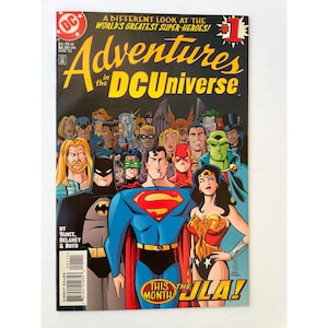 Vintage comic book - DC Comics - Adventures In the DC Universe #17 - 1997