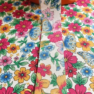 10 yards vintage Designer Dispatch charming floral Ribbon Trim Edging ~ Craft Sewing Embellishment - 1.25" wide