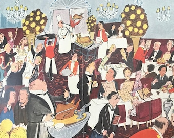 Rare - NEW YORKER Magazine cover - November 26, 1955