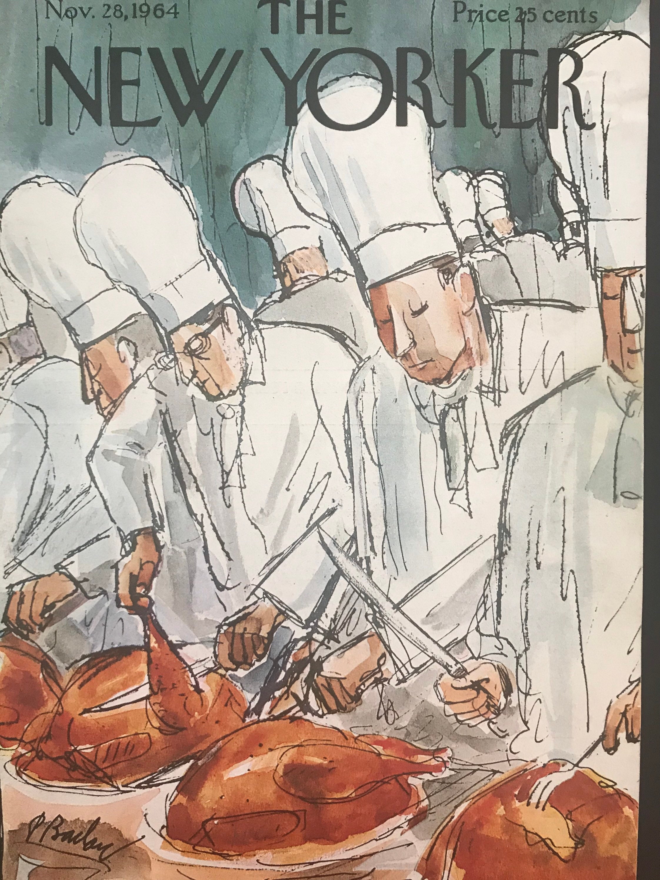 November 28, 1964 - the NEW YORKER Magazine Original Cover