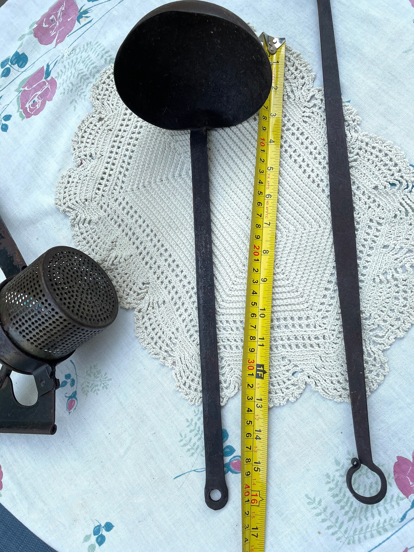 Choice of Primitive Antique Cast Iron Tools Smelter Ladle Etsy