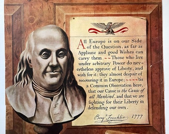 RARE - Saturday Evening Post - Couverture originale - 15 janvier 1949