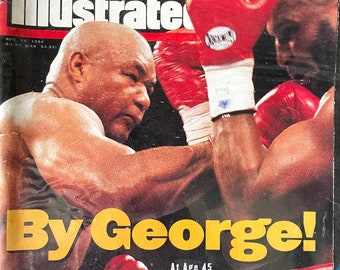 Sports Illustrated November 14, 1994 entire magazine - George Foreman, Michael Moorer