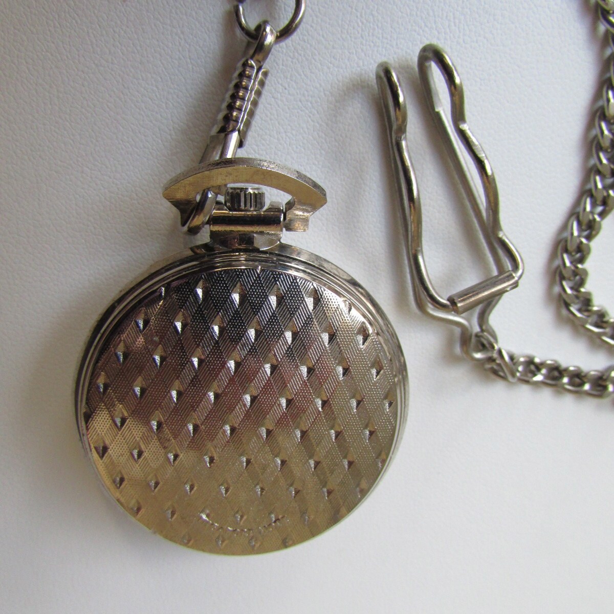 Singapore movement quartz vintage pocket watch with chain Etsy
