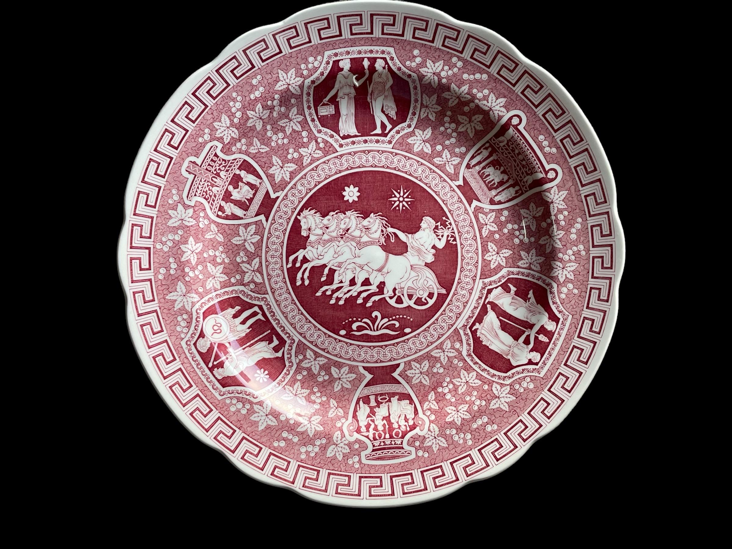 Spode Archive Collectionのクランベリーランチプレート Spode Archive Collectionのクランベリーランチプレート