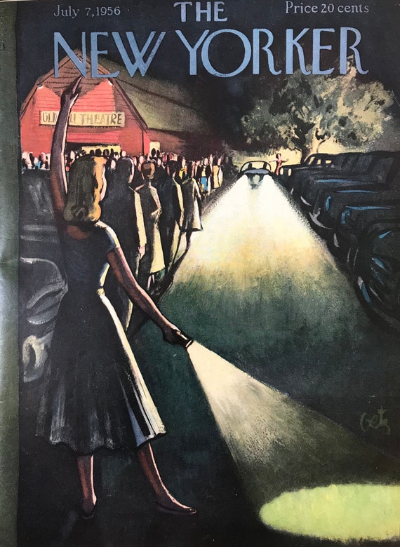 The NEW YORKER Magazine Original Cover - July 7, 1956 - Etsy