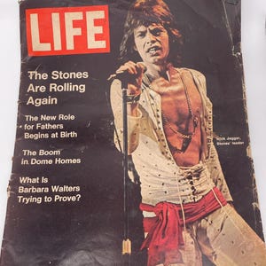1970s Vintage Rolling Stones Magazines - Etsy