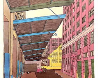 NEW YORKER Magazine original cover - vintage - June 20, 1983