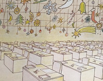 NEW YORKER Magazine cover - December 17, 1979 - Christmas, holidays
