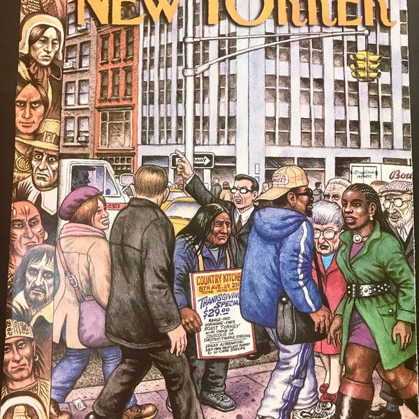 The NEW YORKER magazine cover only -  November 29, 2004