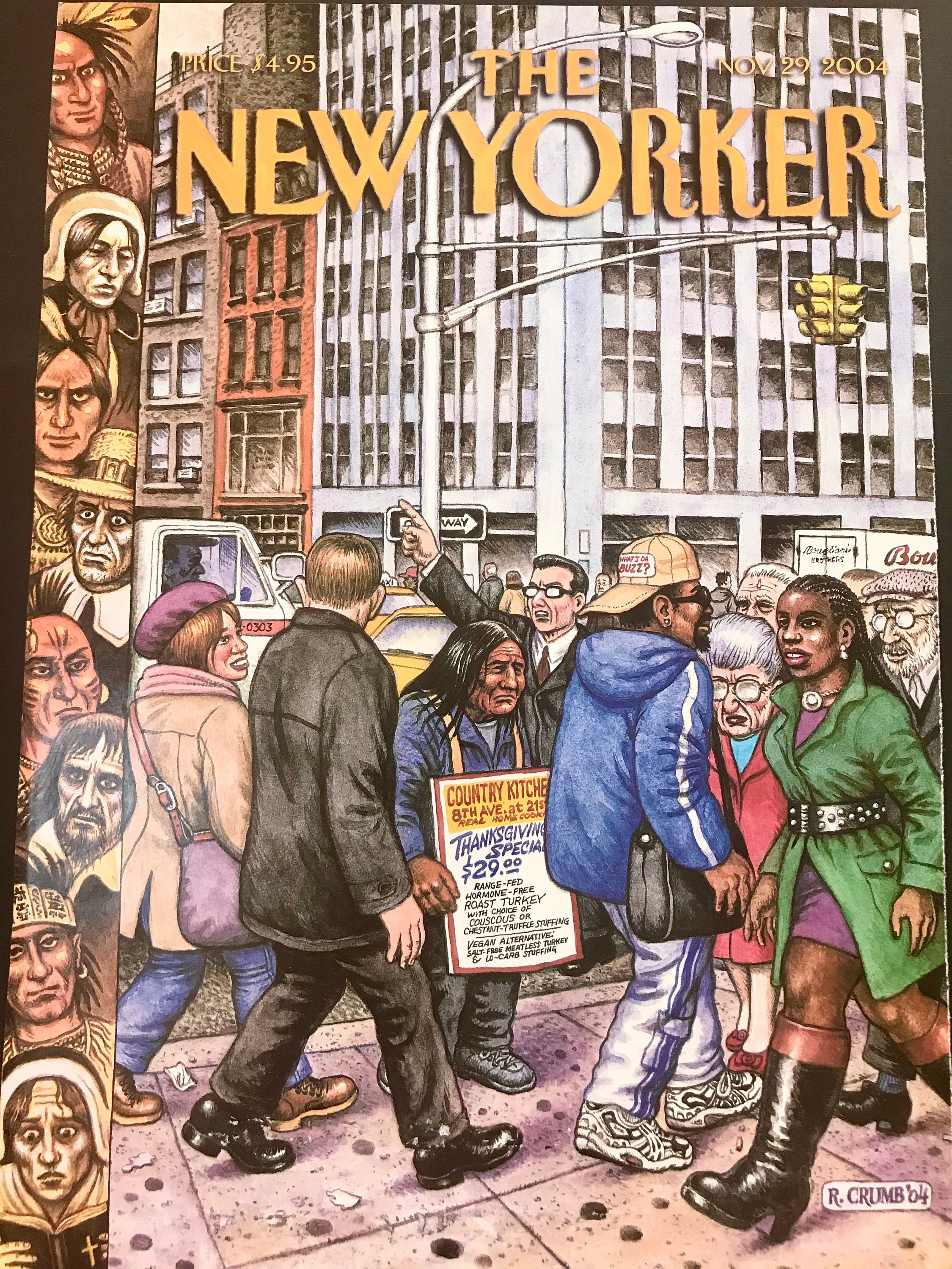 The NEW YORKER Magazine Cover Only - November 29, 2004 - Etsy