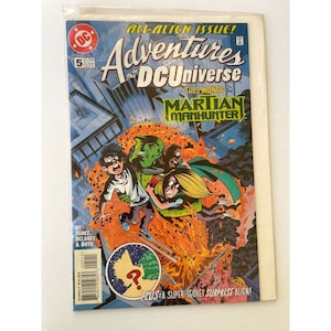Vintage comic book - DC Comics Comic Book 1997 Adventures In The DC Universe #5 Martian Manhunter Alien