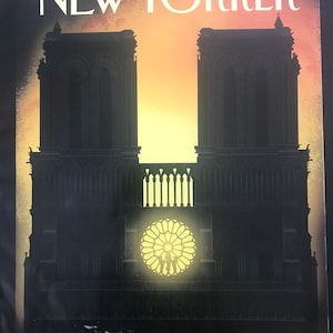 April 29, 2019 - The NEW YORKER Magazine original cover - Please read description