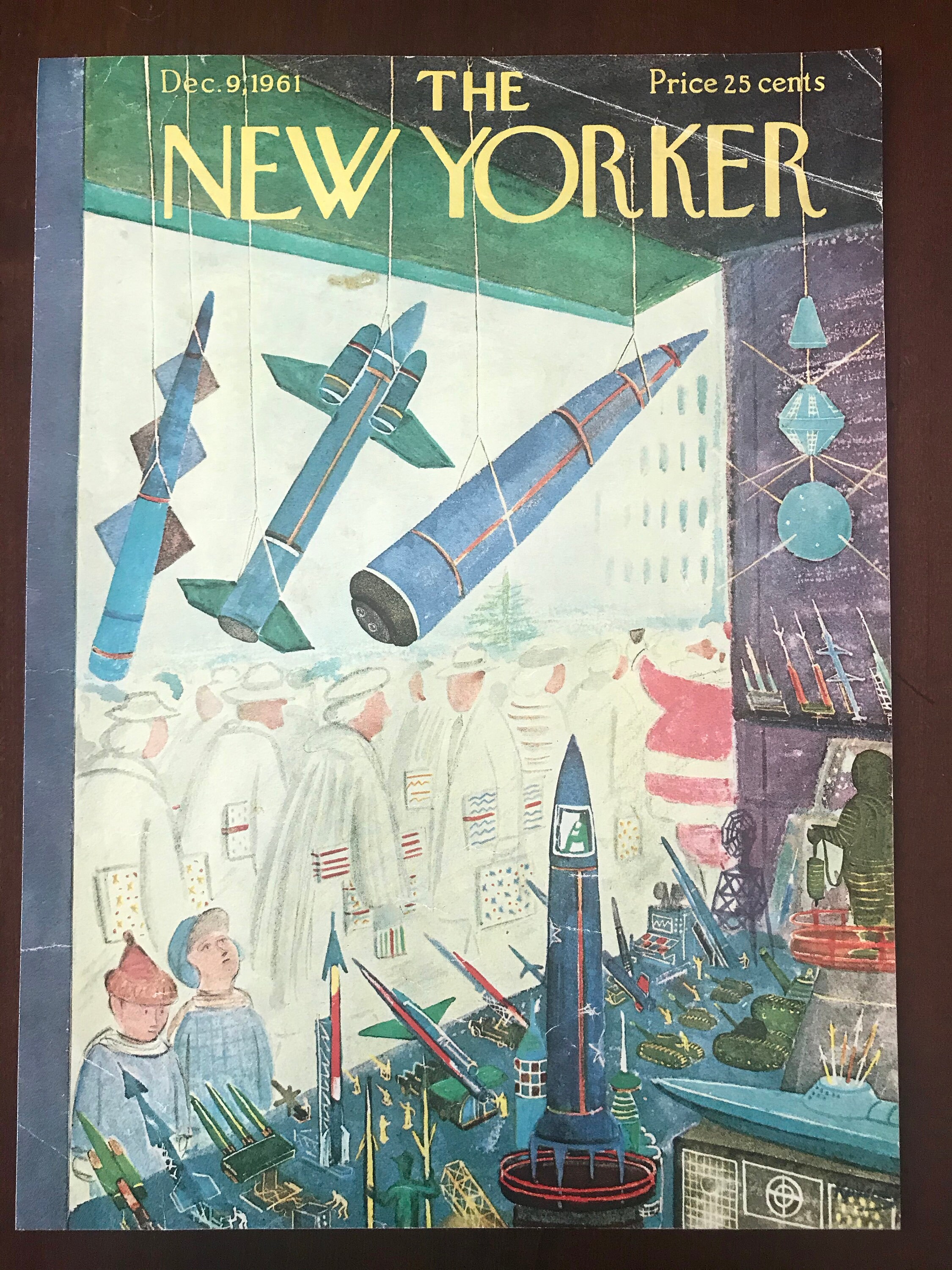 Rare - December 9, 1961 - the NEW YORKER Magazine Original Cover