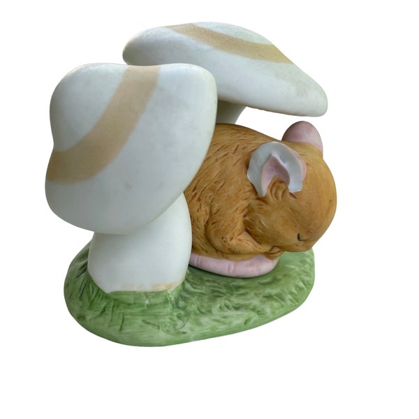 Woodland Surprises Porcelain Animals - MOUSE - Collectibles - Jacqueline Smith - Franklin Porcelain 1984 - your choice