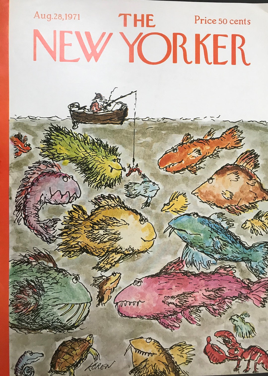 May 12, 1980 - the NEW YORKER Magazine Original Cover - by Artist